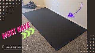 #ad Review of the Extra Large Exercise Mat from Gorilla Mats