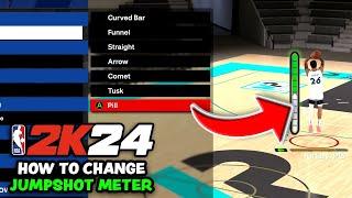 NBA 2K24 - How To Change Jumpshot Meter IN ALL GAME MODES All New Jumpshot Meters