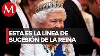 Así es la línea de sucesión de la reina Isabel II