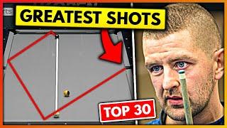 Top 30 GREATEST Pool Shots of ALL TIME  UPDATED 2024