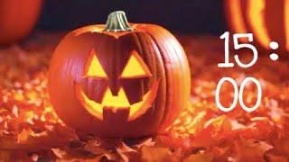 15 Minute Halloween Countdown Timer With Halloween Music 