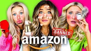 I TRiED 100 BANNED AMAZON BEAUTY PRODUCTS