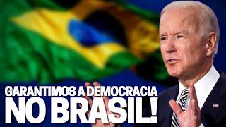 Estados Unidos garantiu democracia no Brasil? Biden Xi JinPing ditador Tanques kamikazes da Rússia