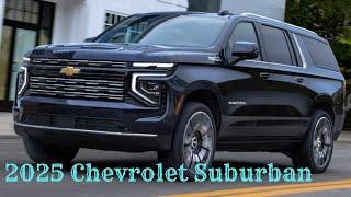 New 2025 Chevrolet Suburban Interior Features and Technology