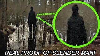 I CAUGHT SLENDER MAN ON CAMERA I HAVE PROOF