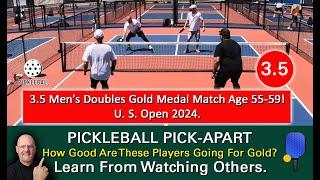 Pickleball How Would You Do Against These Players Playing For 3.5 Gold Medals At The 2024 U S Open?