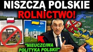 UKRAIŃSKI POLITYK O NIEUCZCIWOŚCI POLSKICH ROLNIKÓW