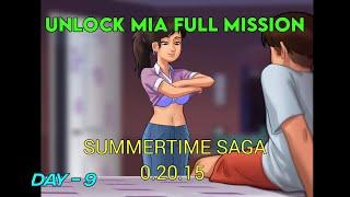 Mia Full Mission Unlock Summertime Saga 0.20.15  Mia Complete Storyline Day - 9