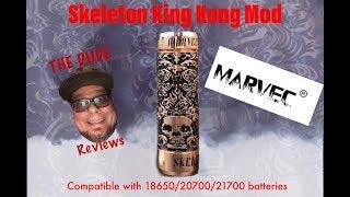 Skeleton King Kong Hybrid Mechanical Mod by Marvec Full Review
