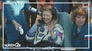 NASA astronaut back home after stay on the International Space Station