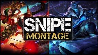 Best Snipes Montage - League of Legends