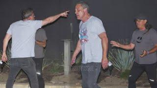 Dangerously  Ben Affleck Confronts Photographers While Leaving His and Jennifer Lopezs Mansion