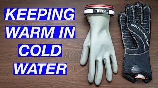 KEEPING HANDS AND FEET WARM IN COLD WATER  Beginners guide to Cold Water diving   SCUBA DIVING