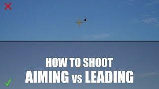 Fundamentals of Shotgun Shooting Aiming vs Leading