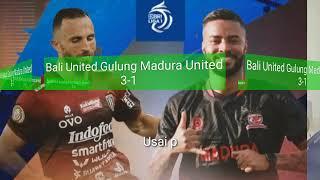 Bali United Tekuk Madura United 3-1