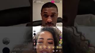 BREAKING NEWS amber and ovie flirting on insta live