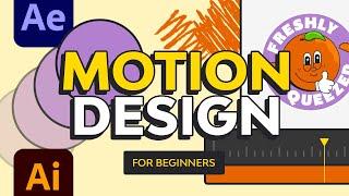 Motion Design for Beginners  Illustrator & After Effects Animation Tutorial