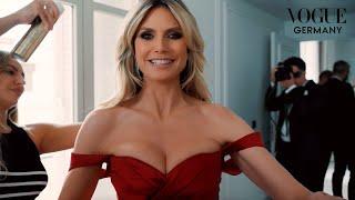 Heidi Klum Gets Ready for the Cannes Film Festival  Getting Ready With  VOGUE Germany