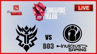 GAME2 THUNDER PREDATOR vs IG English Cast BO3 - Singapore Major 2021 NO DELAY