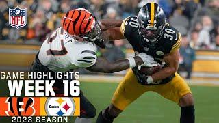 Cincinnati Bengals vs. Pittsburgh Steelers  2023 Week 16 Game Highlights