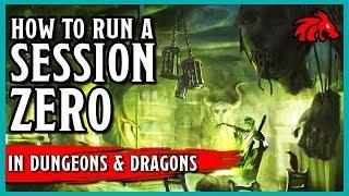 How to Run a Session Zero in D&D