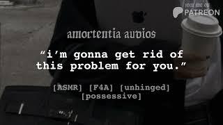 psychotic jealous coworker finds out you have a girlfriend  ASMR F4A unhinged possessive