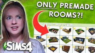 I let PREMADE rooms decide my Sims 4 build