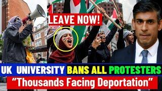 UK Universities Begin Arresting Students & Destroying Protesters Encampment Many Facing Deportation