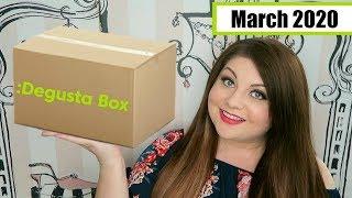 Degusta Box unboxing March 2020  Victoria in Detail