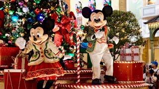 Mickeys Once Upon A Christmastime Parade 2023 FULL SHOW in 4K  Walt Disney World Magic Kingdom