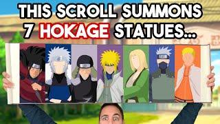 The CRAZIEST Statue Unboxing of All 7 Hokages From Naruto