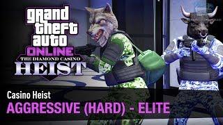 GTA Online Casino Heist Aggressive 2-Players Elite & Smash & Grab in Hard Mode