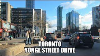 4K  Toronto Drive  Yonge Street Drive Richmond to Sheppard  Ontario Canada