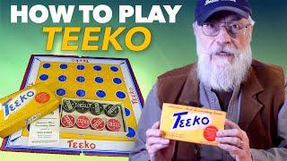 TEEKO ...is one of the greatest games of all time said John Scarne the games Inventor