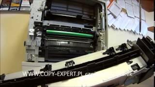 How to remove Fuser fixing Unit CANON IR 2016 2020 Tutorial