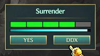 This is why Dota doesnt have Surrender button