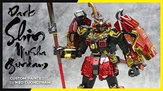 Metallic Red paint for Shin Musha Gundam model with Jumpwind Sunin7 Gaia paint  NEO Cuong Pham