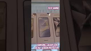 Samsung Galaxy s24 ultra screen protector #newsamsung #trending #galaxyai #s24ultra