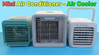 Mini Air Conditioner - Cheap Portable Air Cooler Humidifier Fan And Purifies  Unboxing & Review