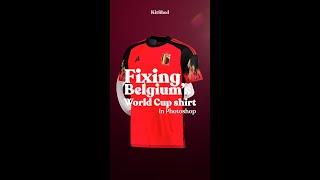 FIXING Belgiums World Cup Home Shirt