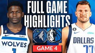 Minnesota Timberwolves vs. Dallas Mavericks - Game 4 West Finals Full Highlights  2024 NBA Playoffs