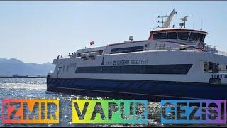 izmir karşıyaka dan pasaport  a vapur turu izmir karşıyaka & pasaport #izmir Turkey