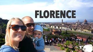 Incredible View of Florence - Piazzale Michelangelo I Family Travel Vlog