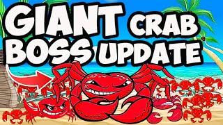 ⭐THE STRONGEST BATTLEGROUNDS HOW TO TAKE DOWN THE CRAB BOSS  TSB UPDATES⭐