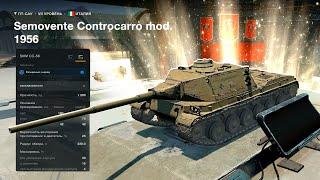 КУПИЛ ТАНК 7 УРОВНЯ SMV CC-56 в World of Tanks Blitz  Тест резервного снаряда и SMV CC-56.