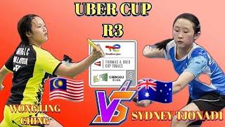 R3WONG LING CHING BERI MATA KE-2 BUAT MALAYSIA‼️#ubercup2024