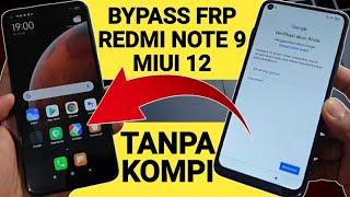 How to Bypass Frp Redmi Note 9 Forget Google Miui 12 Account Without PC