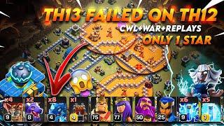 TH12 ONLY 1 STAR STRONGEST BASE WITH REPLAYS  ANTI 2 STAR BASE  COC