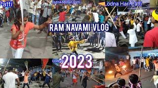 राम नवमी पूजा Vlog 2023  राम नवमी अखाडा  Ram Nawami Puja  Lodna Bazar akhada dhanbad