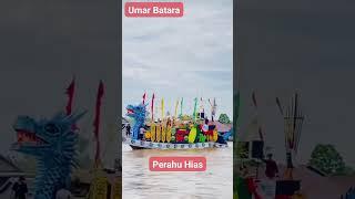 PERAHU HIAS FESTIVAL BUDAYA ISEN MULANG PALANGKARAYA KALIMANTAN TENGAH #sapedayak #pulauborneo